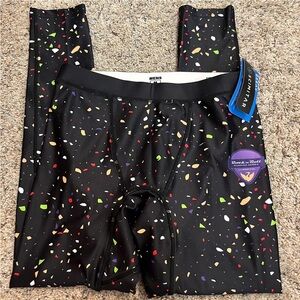 Scimitar Men’s Rock ‘n Roll Liverpool Running Leggings Size Medium NWT